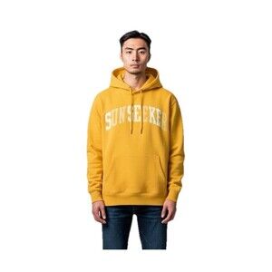 Cactus Plant Flea Market Sunseeker Hoodie M/2 Yellow Human Made Pockets Oversize